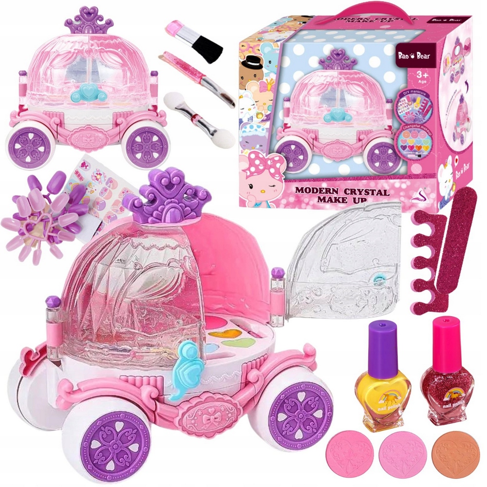 KRABIČKA NA NECHTOVÚ KOZMETIKU MAKEUP SET PRE DIEVČATVO